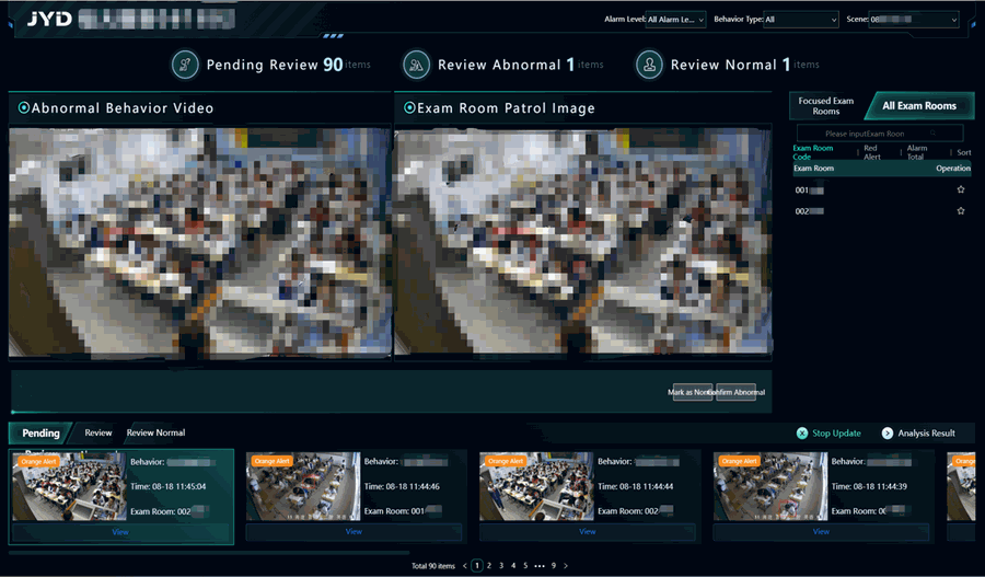 Integrated AI-Powered Exam Proctoring Solution